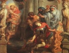 Rubens The Death of Achilles, oil on panel, Courtauld Instit. ������, ����� �����