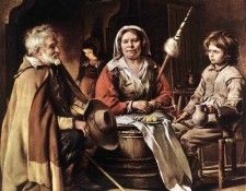 Le Nain Louis Peasant Interior. ,  