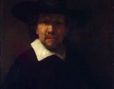 Rembrandt Portrait of the Poet Jeremias de Decker, 1666, 71x.    