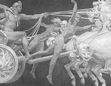 Sargent Apollo in His Chariot with the Hours. ,  