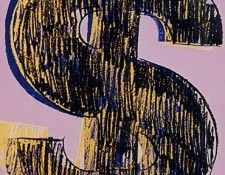 Warhol - Dollar Sign (2). , 