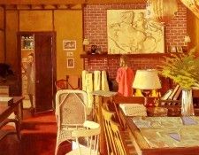 Porter Fairfield Interior With Dress Pattern. , Fairfield