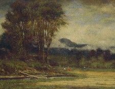 Landscape with Pond. , 