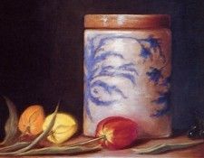 Aldo Nonis - Still life with Tulips, De. Nonis, 