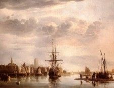 Cuyp Aelbert View Of Dordrecht. ����, Aelbert