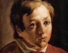 Brown Ford Madox Head of a Page Boy. �����, ���� �������