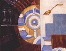 rozanova sideboard with dishes 1915. ��������