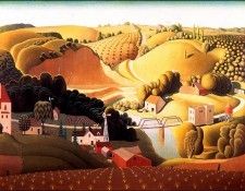 bs-ahp- Grant Wood- Stone City Iowa. ���, �����