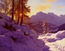 Choultse Ivan Snowy Landscape. Choultse, 