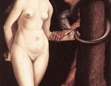 BALDUNG GRIEN Hans Eve The Serpent And Death.  Grien, 