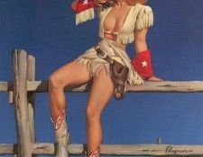 TIGER PIN-UP ELVGREN 044. ��� Elvgren