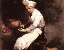 Ribot Theodule The Cook And The Cat. , Theodule 