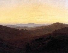 FRIEDRICH Caspar David The Riesengebirge. �������, ������ �����