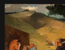 Degas Alexander and Bucephalus, 1861-1862, detalj 1, NG Wash. , --