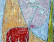 Klee Angel Still Feminine, 1939, Kunstmuseum, Bern.. , 
