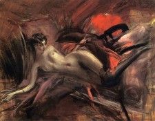 Reclining Nude 1930. Boldini, ��������