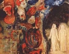 redon apparition 1910.  