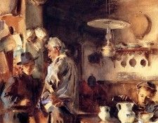 Sargent John Singer A Spanish Interior. ��������, ���� ������