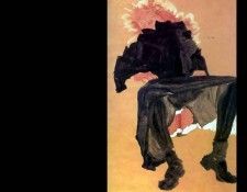 erotic art csg027 reclining woman-egon schiele. , 