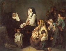 The Death of a Sister of Charity. Pils, 