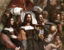 Raphael The Expulsion of Heliodorus from the Temple detail1. 