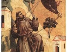 Giotto Stigmatization of St Francis 1300.   