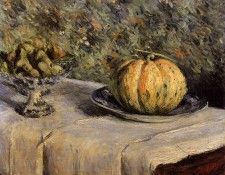 Caillebotte Gustave Melon and Bowl of Figs Gustave Caillebotte 1880 1882. , 
