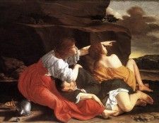 GENTILESCHI Orazio Lot And His Daughters. , 