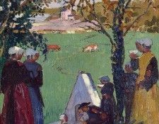 Denis The Sacred Spring at Guidel, ca 1905, Eremitaget. , 