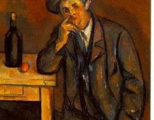 CEZANNE - THE DRINKER. , 