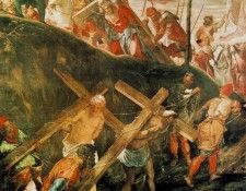 Tintoretto The ascent to Calvary, 1566-67, 515x390 cm, Sala . , 