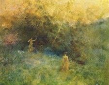 dewing the white birch 1896-99. Dewing, ����� ������