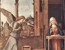 CIMA da Conegliano The Annunciation. ,  