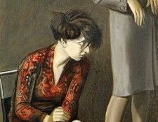 Hubbuch, Karl - Double Portrait of Hilde II (end. Hubbuch, 