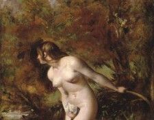 Etty William Musidora The Bather. ����, ������