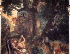 ma Eugene Delacroix Lutte avec lAnge. �������, �������