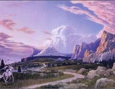 07 Daruma! SFF TC04 Gandalf & Pippin at Minas Tirith. Nasmith, 