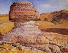 Hunt William Holman The Sphinx Gizeh Looking towards the Pyramids of Sakhara. ����, ������ ������