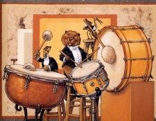 ma Gustafson Animal Orchestra Drums. ���������, �����
