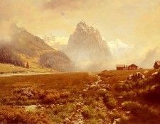 Waugh Frederick Judd The Swiss Alps. , . 