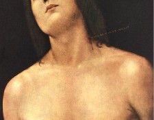 Perugino Pietro Bust of St. Sebastian 1493 4. , 