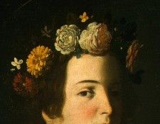 Zurbaran Saint Lucy, detlalj 3, c. 1625-1630, NG Washington. ���������, ��������� ��