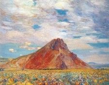 hassam sand springs butte 1904. , 