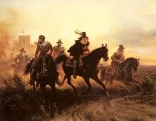 Camphausen Wilhelm The Cavalry Retreat. , 