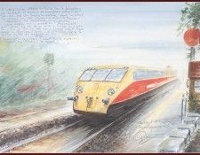 c 1933 the fasted rail car in the world. ��� ���