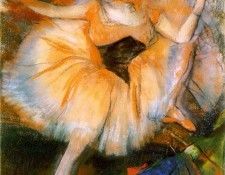 degas.danseuse-assise. , --