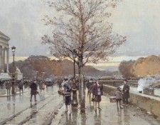 A View of the Assemblee Nationale. ,  Laloue