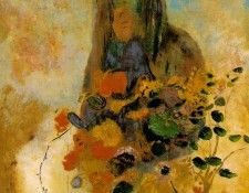 Redon Mystery, undated  Oil on canvas, 73 x 53.9 cm  The Phi. �����, ������