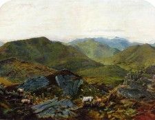 Landscape in the Lake District. ������� ���� ��������