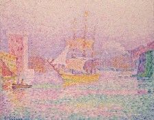 Signac The Harbour at Marseilles, 1907, Eremitaget. �������, �����